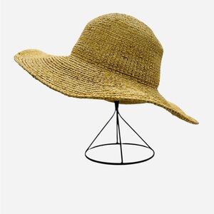 Jams World Natural Woven Straw Hat One Size